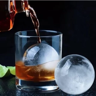Forma De Gelo Esfera Bola Silicone Grande Redonda Bar Whisky Molde ICE Ball Drink