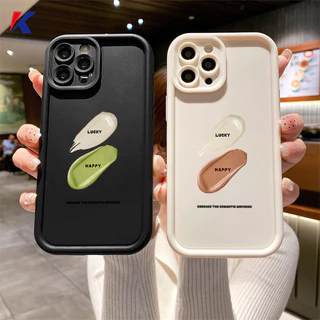 Capa De Celular Para Samsung A05 A12 A54 A14 A03 A11 A15 A52 A50 A10s A34 A10 A04 A20s A51 A53 A24 A23 A52S A31 A21s A30 A33 A32 A04E A03S A05S A20 A22 A13 A50S A04S A02S A30S M12 M32 A25 Ins Pigmento De Arte Grafite Olhos De Anjo Casais