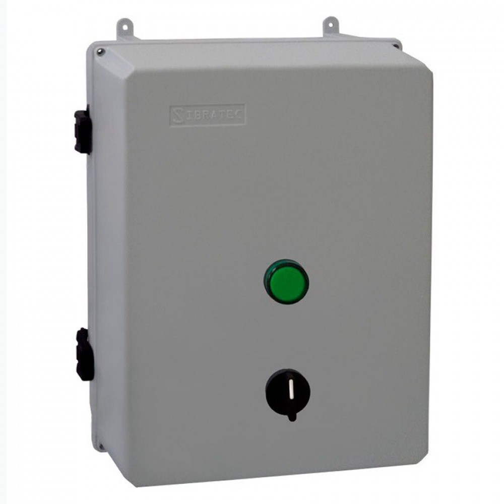 Chave de partida estrela triângulo para compressor 15 HP Trifásico 220V - PETSC-40 - Sibratec (220V (Trifásico))