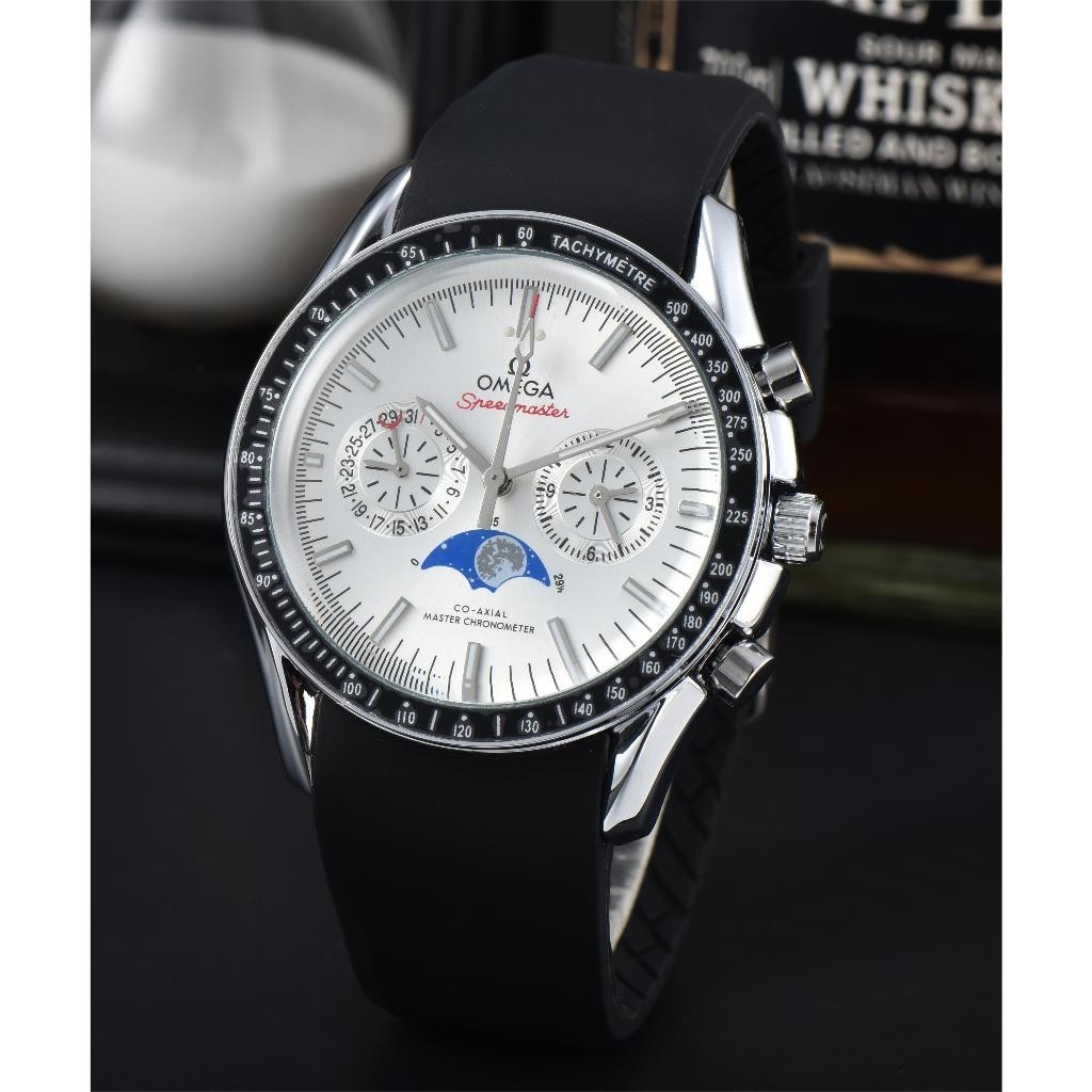 OMEGA Speedmaster Series Movimento Mecânico Automático Pequeno Segundo ...