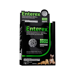 Enterex Sachês 8g - 10 Sachês - Vetnil
