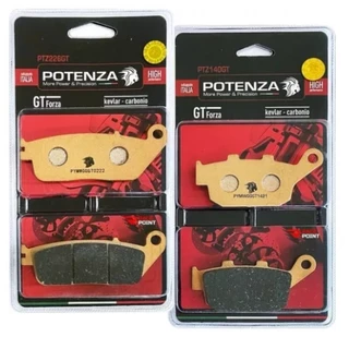 Kit Pastilhas de Freio Cb 500F Cb 500X Cb 500R Até 2022 Potenza