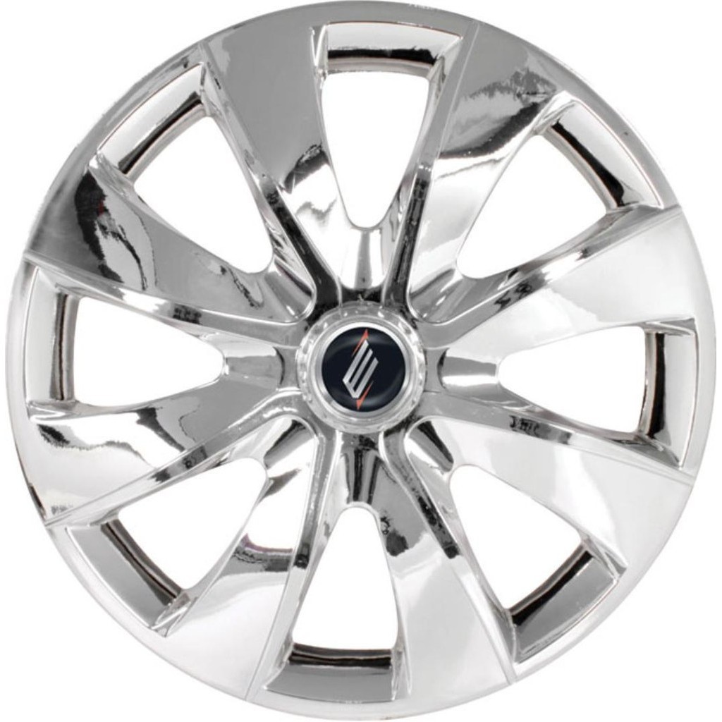 1 Calota Sportiva Modelo Prime Aro 13 Polegadas Cromada Parafuso ...