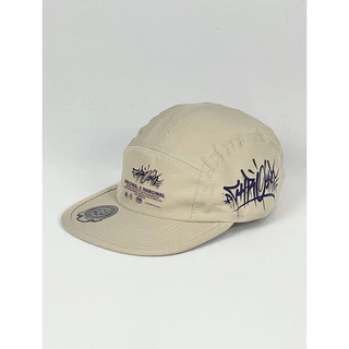 Boné 5 Five Panel Chronic Tag Hood Lateral - Creme - Aba Flexível