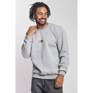 Blusa Masculina Moletom Polo Wear Mescla Cinza