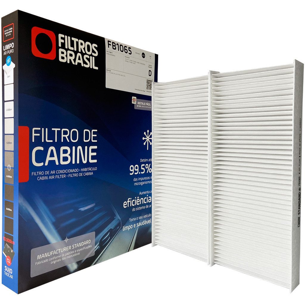 Filtro Cabine para Jac J3 S 1.5 Flex 2013 a 2015