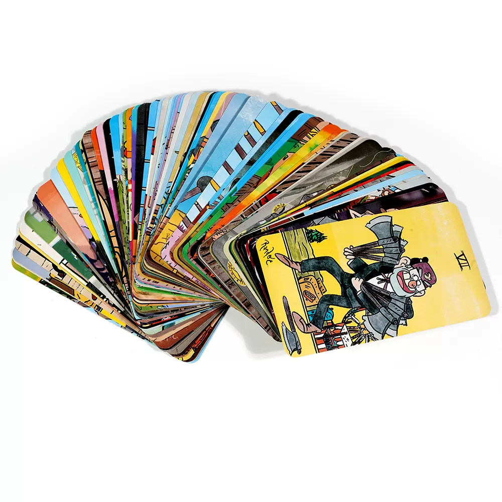The Mystery Tarot Card Deck Gravity Falls Inspired 78 Card Deck