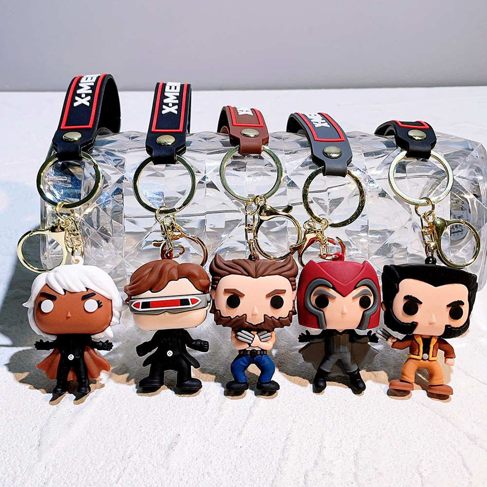 Deadpool3/X-Men Chaveiro De Figura Wolverine Deadpool Bag Carro Suspenso