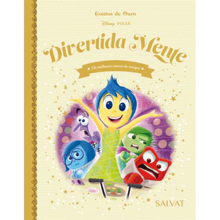 Livro Disney Contos de Ouro Ed. 75 - Divertidamente