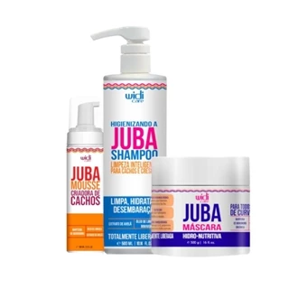 Widi Care Kit Juba Mousse Trio Tratamento (3 Produtos)