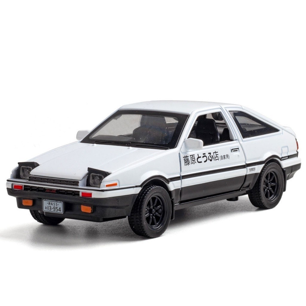 Hot Wheels Initial D AE86 ミニカー Hot Wheels Toyota AE86 Sprinter Trueno, Mountain Drifters 1/5