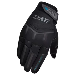 Luva Fit X Feminina Preto Azul Moto Motoqueiro Bike Proteção Frio Tamanho P