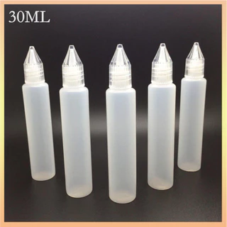 1 Pcs Novas Frascos Com Conta-Gotas De Ponta De Agulha Plástico Líquido 30ml