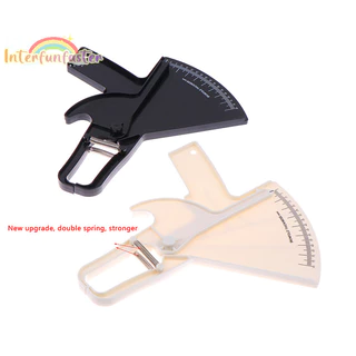 [FunfasterB] 80mm Calibrador De Gordura Corporal Adipômetro Medição De Dobra De Pele Emagrecimento Perda De Peso Medidor Fitness Beauty Health Care [Novo]