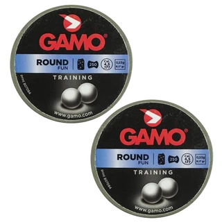 2x Chumbinho/Munição 4.5mm 250un. Gamo Round 8.17gr