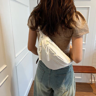 Pochete Crossbody Unissex Impermeável Compacta Leve e Funcional Perfeita para o Dia a Dia e Viagens