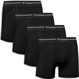 Kit 4 Cuecas Boxer Sem Costura Microfibra Box Confortável Torp