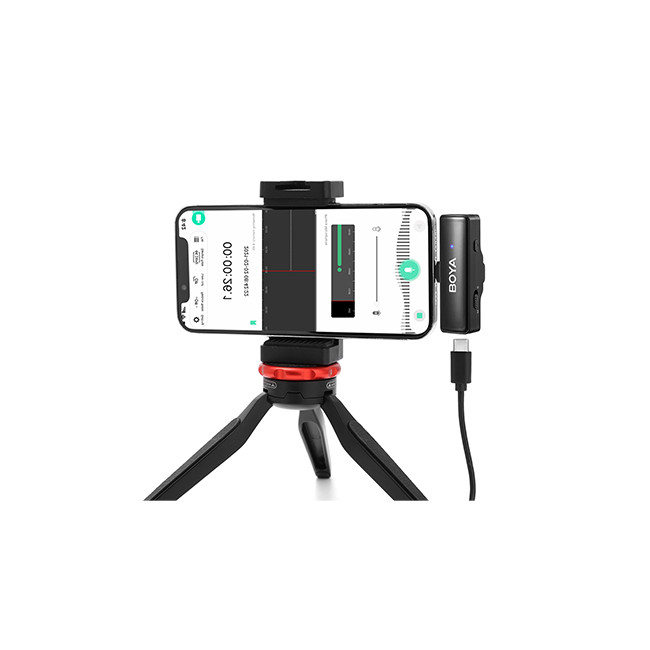 MICROFONE SEM FIO BOYA BOYALINK A2 SISTEMA WIRELESS DUAL | Shopee