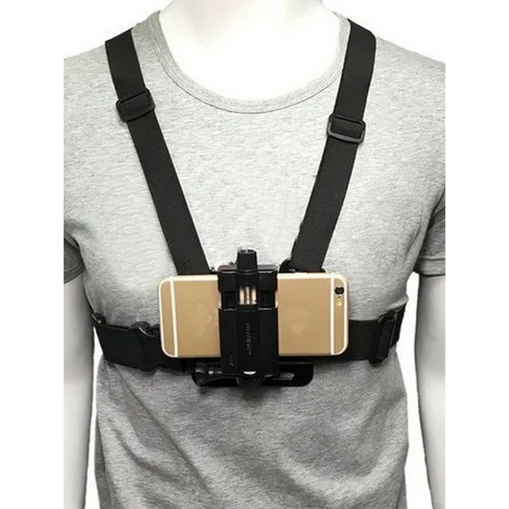 Suporte Celular Para Peito Com Tela De Seguranca Completo | Shopee Brasil