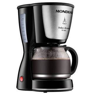 Cafeteira 800W jarra em vidro para 32 xícaras Dolce Arome - C-32-32X - Mondial (110V)