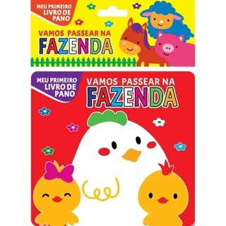 Meu Primeiro Livro de Pano Vamos passear na fazenda