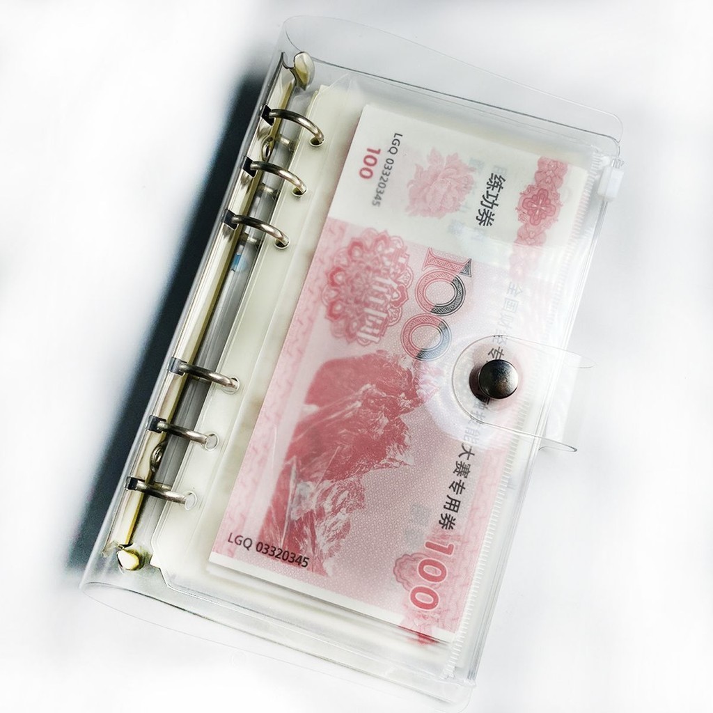 A6 Foto-Album Transparent - 40 Seiten Aufbewahrungsmappe Für Stempel, Schablonen & Fotos