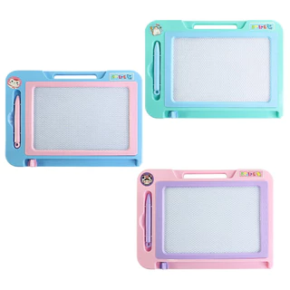 Lousa Mágica Infantil Com Caneta Quadro Desenhar Escrever Brinquedo Educativo Cores Variadas