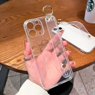 Para Caixas IPhone 11 Pro MAX Absorção De Choque De Pulso Transparente 12 7 Plus 8 13 14 15Pro IPhoneX XR XS