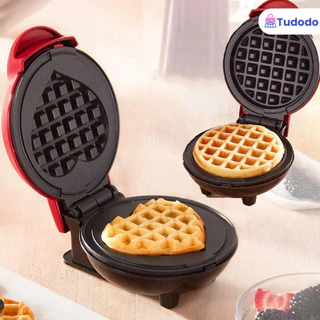 Máquina Para Fazer Waffle Pequena Portátil 110v 350w mini lanche elétrico weifol