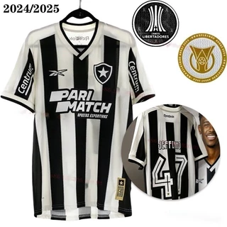 Botafogo 24/25 Nova Casa Camisa de Futebol Masculina 1:1 Patrocínio personalizado