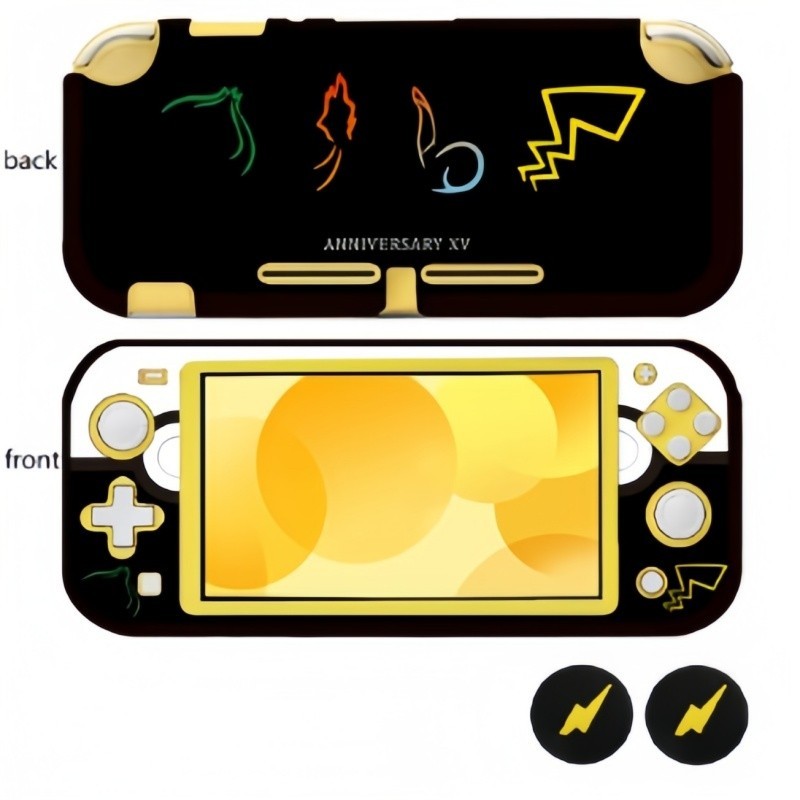 Acessórios Nintendo Switch Lite Capa Macia Cartoon Pikachu Elf