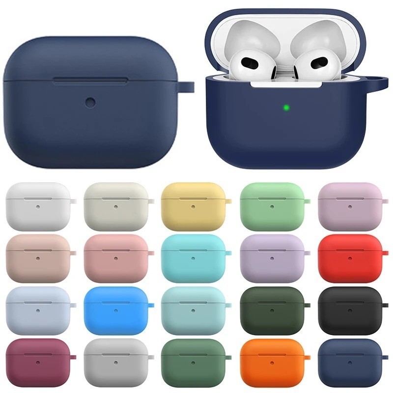 Capa Case Silicone Protetora para fone apple AirPods pro 1 2 3