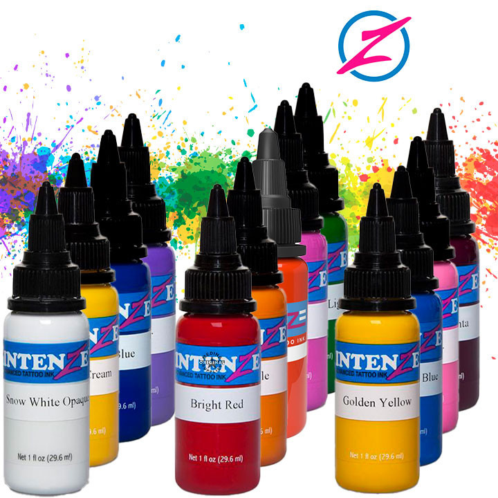 Tinta Intenze Ink 30ml para Tatuagem