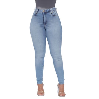 Calça Jeans Feminina Skinny Hot com Elastano boomerang