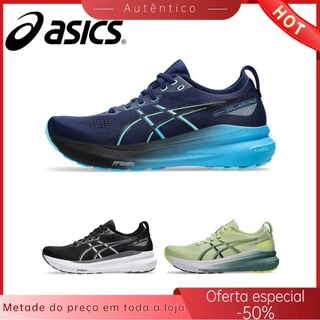 ASICS Gel Kayano 31 maratonas de amortecimento respirável Tênis de peso leve (masculino e feminino)