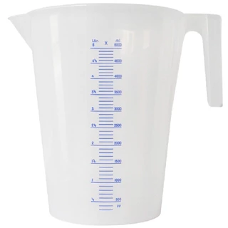 Jarra graduada 5L polipropileno - Bremen em Oferta na Shopee