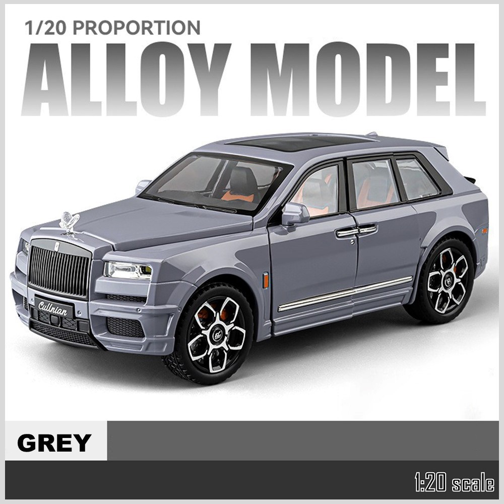 1 : 20 Rolls-Royce Cullinan Diecast Modelo Carro Liga De Brinquedo