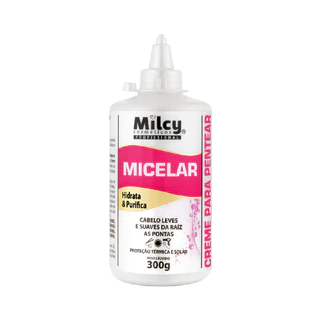 Creme Pentear Protetor Termico Purifica Micelar Milcy 300G