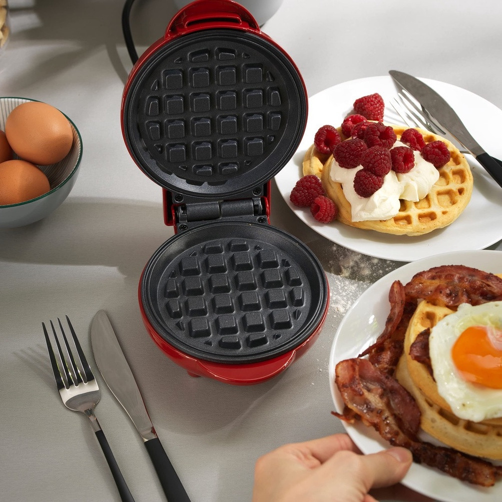 Panela Elétrica De waffle QuicheDe FornoEggette maker Mini Ferro 220v