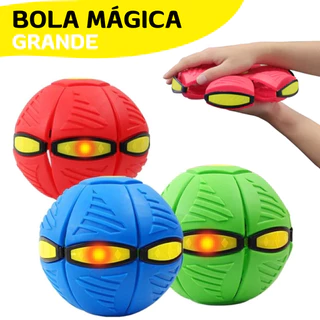 Discoteca Bola Inflável 16cm Mágico Voador ufo Com led
