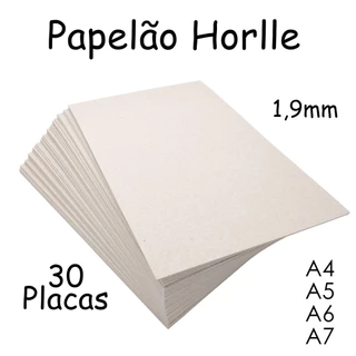 30 Placas Papel Paraná Horlle 1.9mm