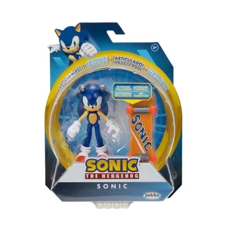 Boneco Articulado Sonic de 9cm com Acessório - Sonic