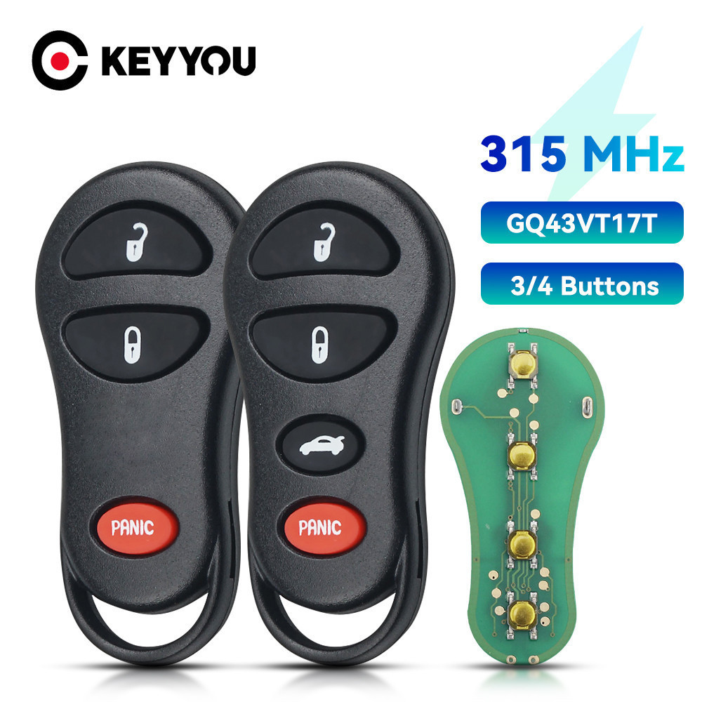 MITSUBISHI Genuine Remote Transmitter Key Fob 2 Buttons Model A 315Mhz