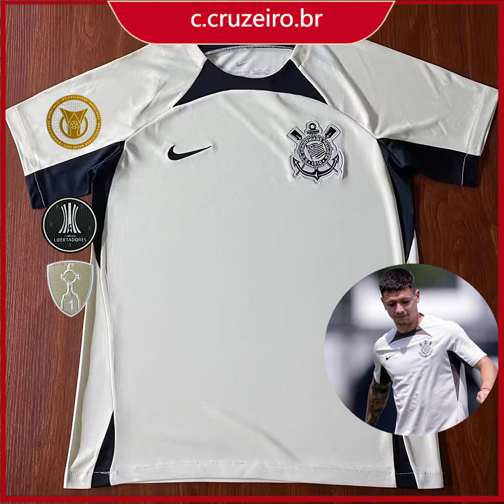 2024-25 Camisa Corinthians De Futebol Personalizada Nome Número