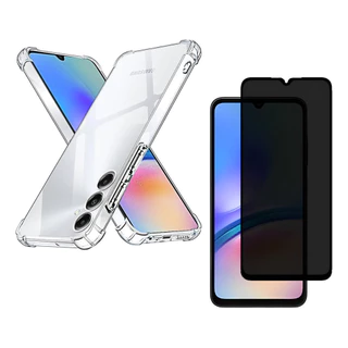 Capa Case Capinha Anti Queda Para Galaxy A05s + Película 3D Privacidade