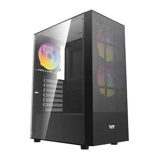 Gabinete Gamer Aigo Darkflash A290 Mesh, ARGB,Mid-Tower,Com 3 Fans,Preto, A290-MESH-BK-3F em Oferta na Shopee