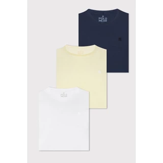 Kit 3 Camisetas Masculinas Algodão Polo Wear Sortido