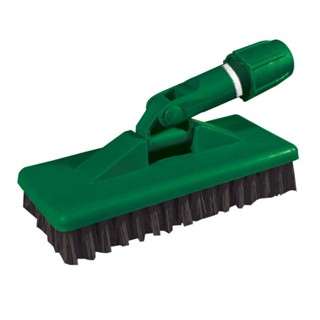 Escova reforçada com suporte verde com 3 peças - Limpa tudo Bralimpia