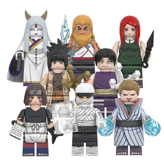 Nova Série Hokage Hozuki Gengetsu Yakushi Kabuto Raikage Rin Nidaime Tsuchikage Mini Anime Bloco De Construção Figura Brinquedos Infantis Presente