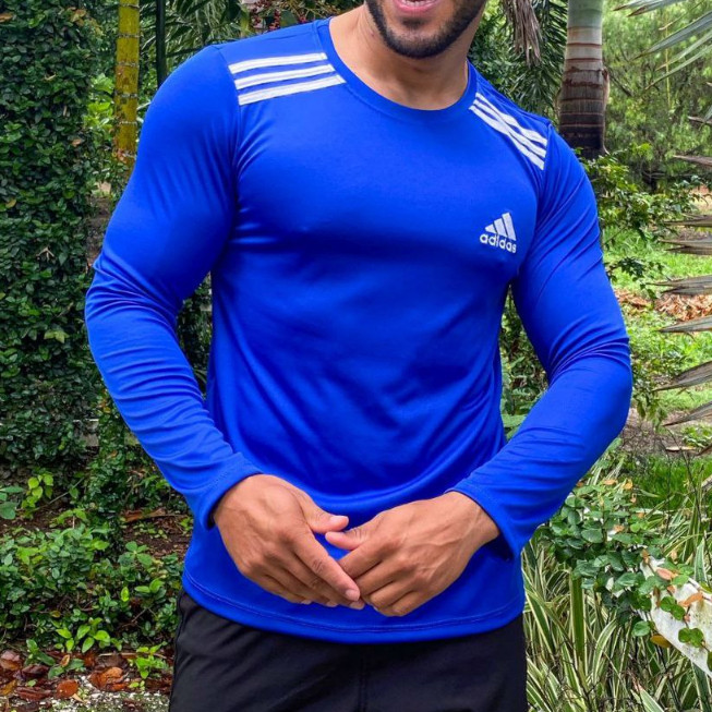 Camisa Manga longa Masculina Uso Esportivo e Trabalho